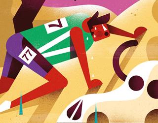 Dehydration illustration ()