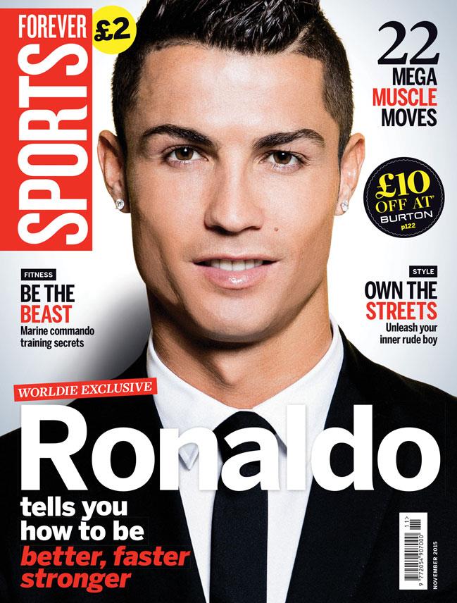 FS magazine cover November 2015 Cristiano Ronaldo ()