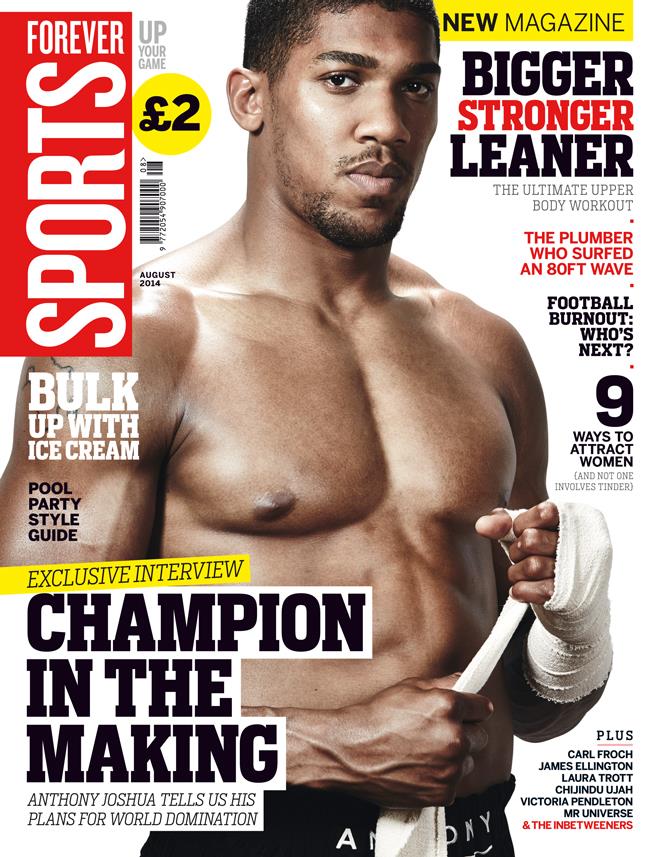 FS magazine cover August 2014 Anthony Joshua ()
