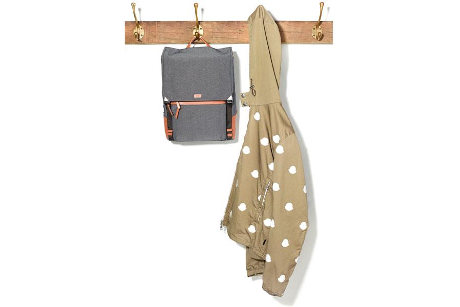 Tumi bag Moncler jacket flannels ()