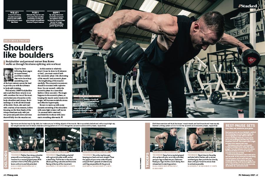 FS magazine march 2017 stacked shoulder workout ()