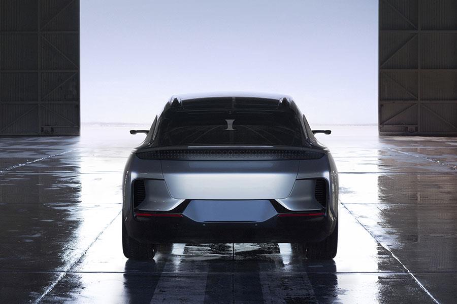 Faraday Future FF 91 rear view ()