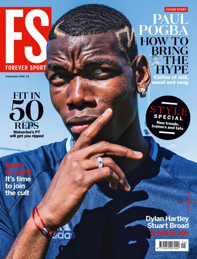 Paul Pogba FS magazine cover ()