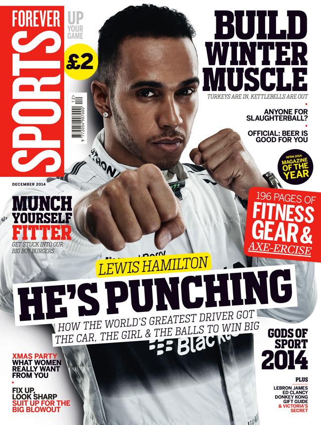 FS magazine cover December 2014 Lewis Hamilton ()