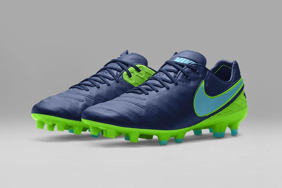 Nike Tiempo floodlight blue and green ()