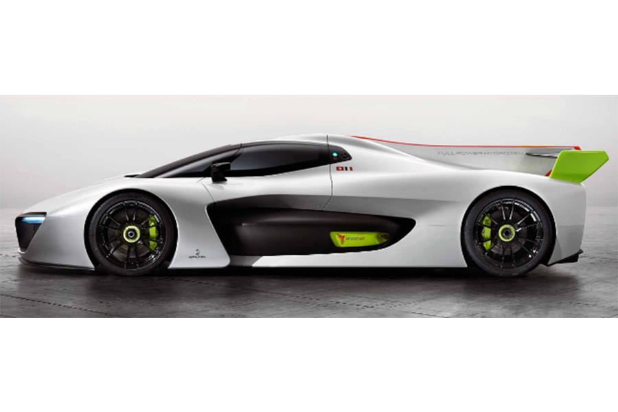 Pininfarina zero-emission track car (PR shot)