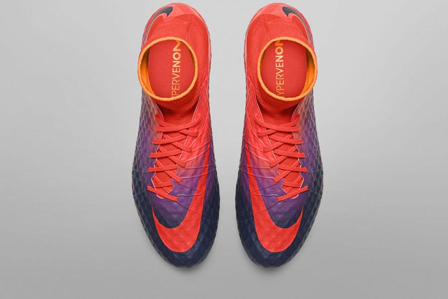 Nike hypervenom floodlight orange purple ()