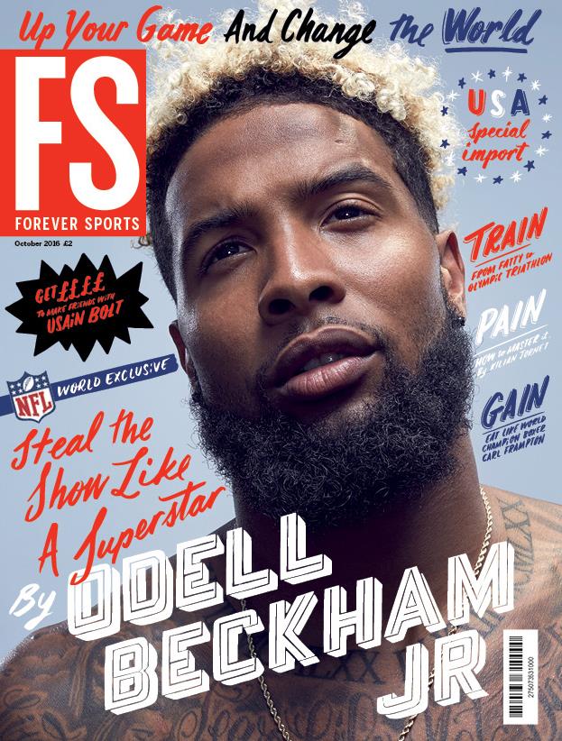 FS magazine Odell Beckham Jr cover October 2016 ()