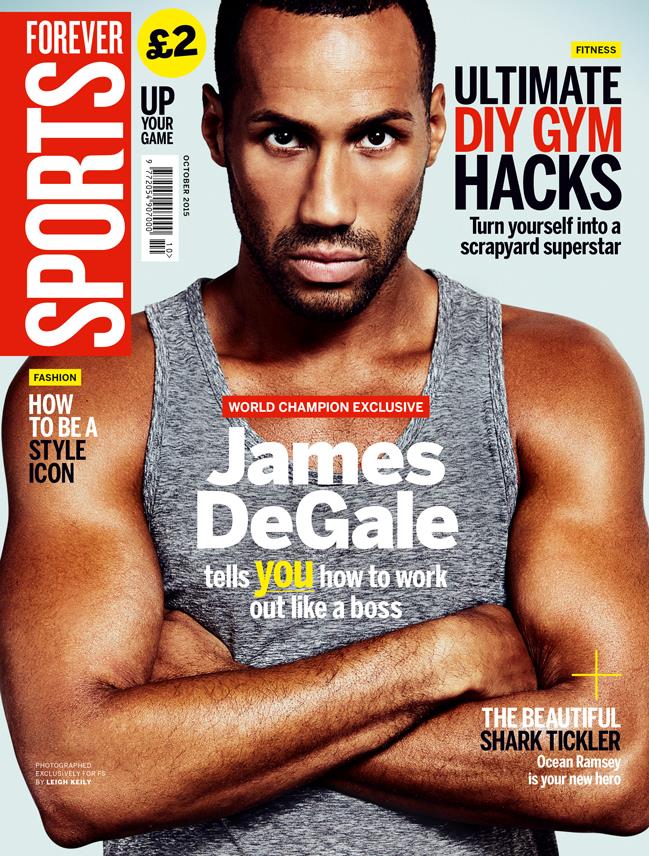 FS magazine cover October 2015 James DeGale ()