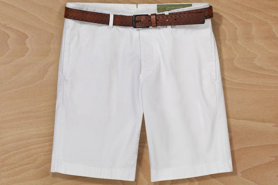 Jacob Coen shorts at Flannels, Massimo Dutti belt ()