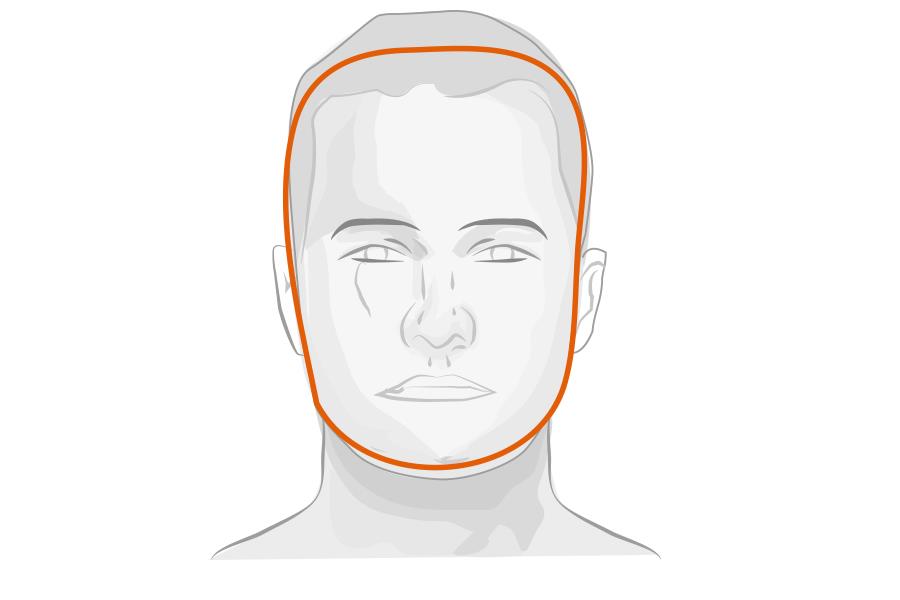 Square Face shape ()