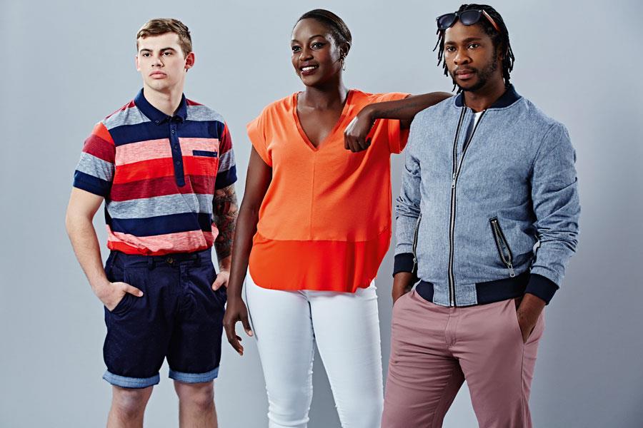 Sapper Ryan Fletcher, Jean Sseninde, Sandile Dlamini army style shoot ()