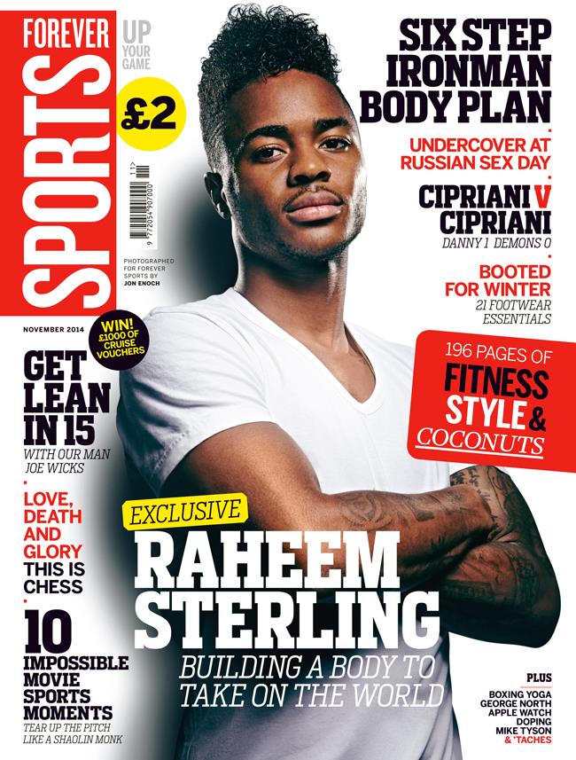 FS magazine cover November 2014 Raheem Sterling ()