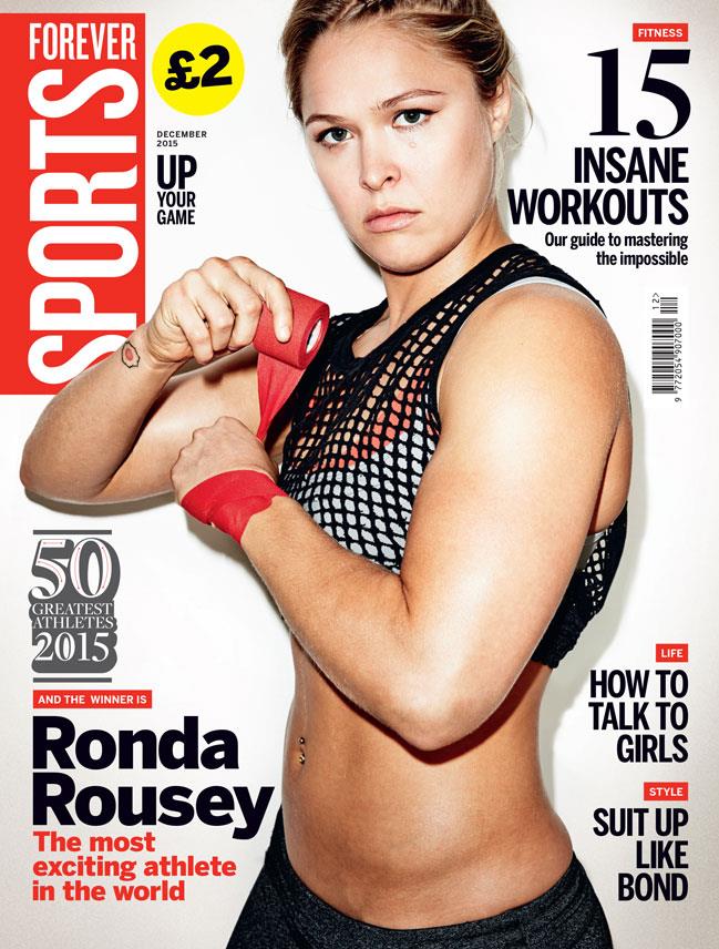 FS magazine cover December 2015 Ronda Rousey ()
