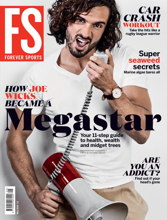 FS magazine cover May 2016 Joe Wicks ()