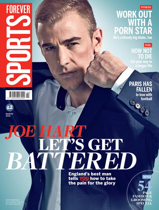 FS magazine cover March 2016 Joe Hart ()
