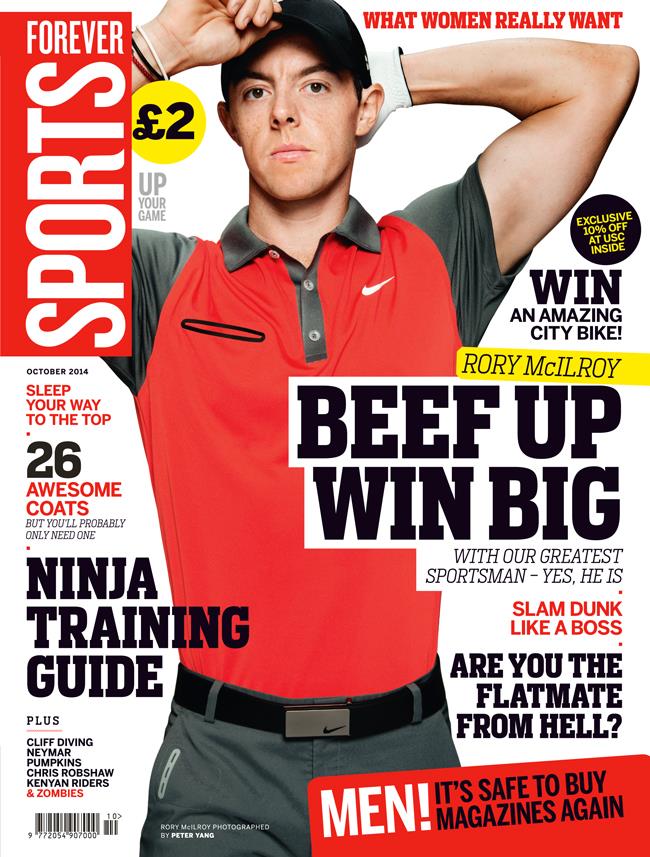 FS magazine cover October 2014 Rory McIlroy ()