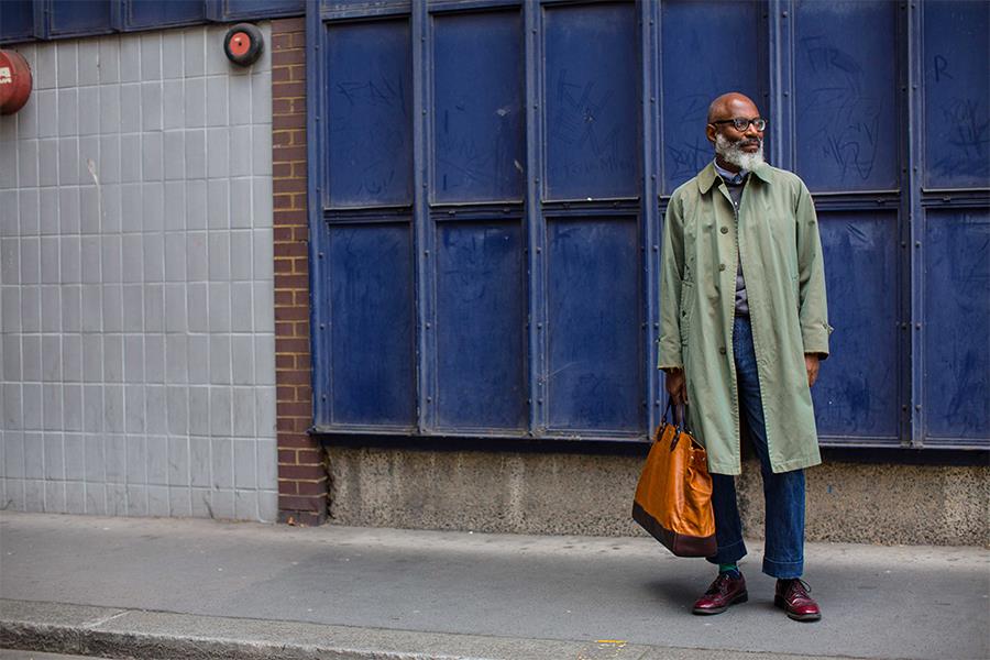 Vintage green military jacket (FS magazine)
