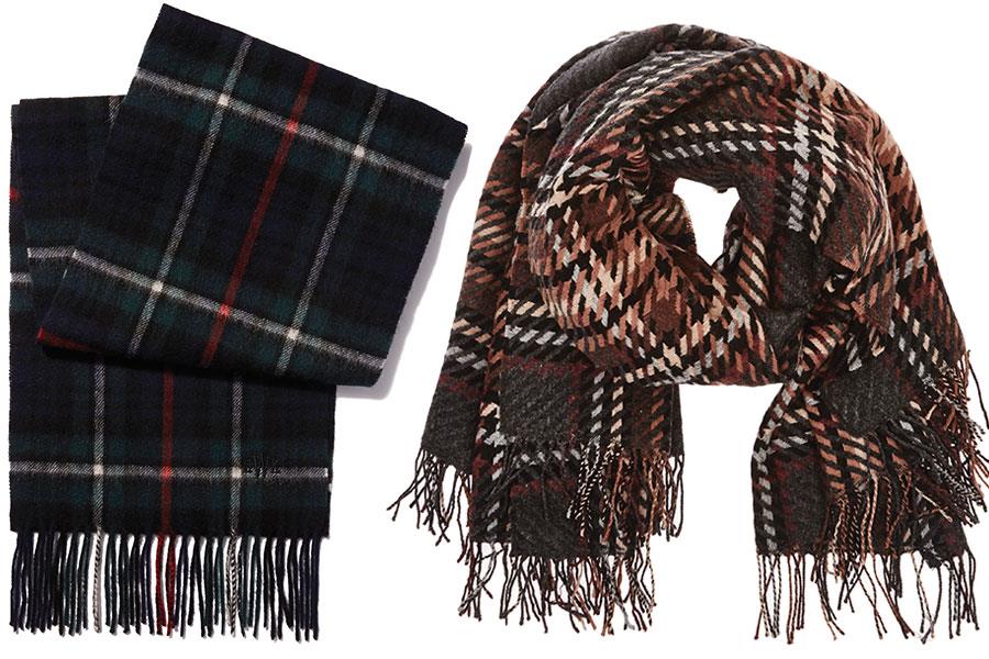 Checked scarf Howick at House of Fraser, Checkered Reiss scraf ()